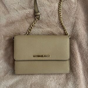 Michael Kors Tan Crossbody Bag